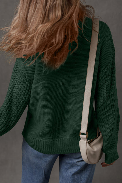 Threaded Pear Theodora Drop Shoulder Loose Sweater
