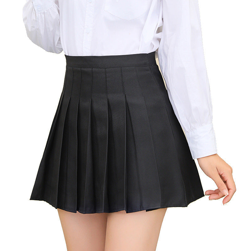Women’s High-Sense Pleated Short Skirt | Precision-Pressed Minimalist A-Line Skirt | Trendy Academic Style Mini Skirt | Luxury-Label Statuesque Pleated Skort | 2026 High-Fashion Radiant Urban Bottoms