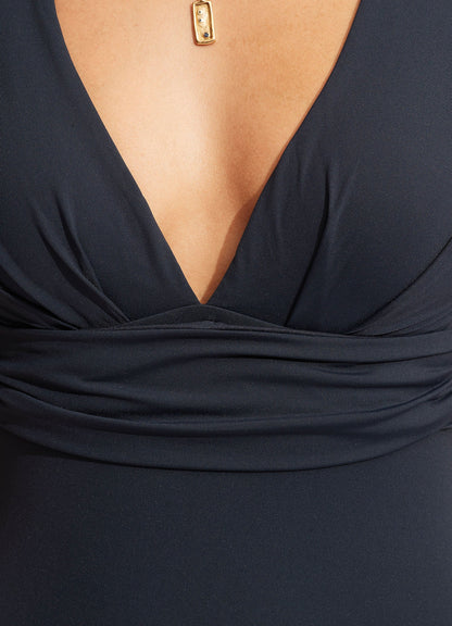 Seafolly Collective Cross Back One Piece - True Navy