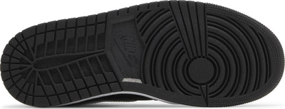Air Jordan Women's Retro 1 Mid 'Black White' Sneakers