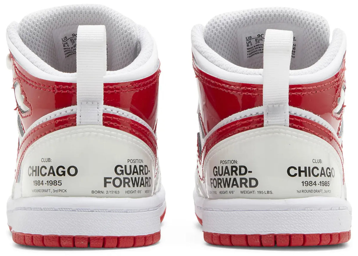 Air Jordan Toddlers Retro 1 Mid Ss 'Rookie Season' Td Sneakers