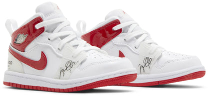 Air Jordan Toddlers Retro 1 Mid Ss 'Rookie Season' Td Sneakers