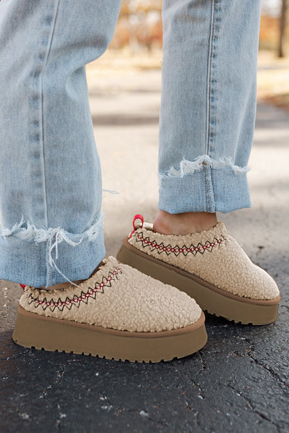 Threaded Pear Olivia Thick Sole Slippers