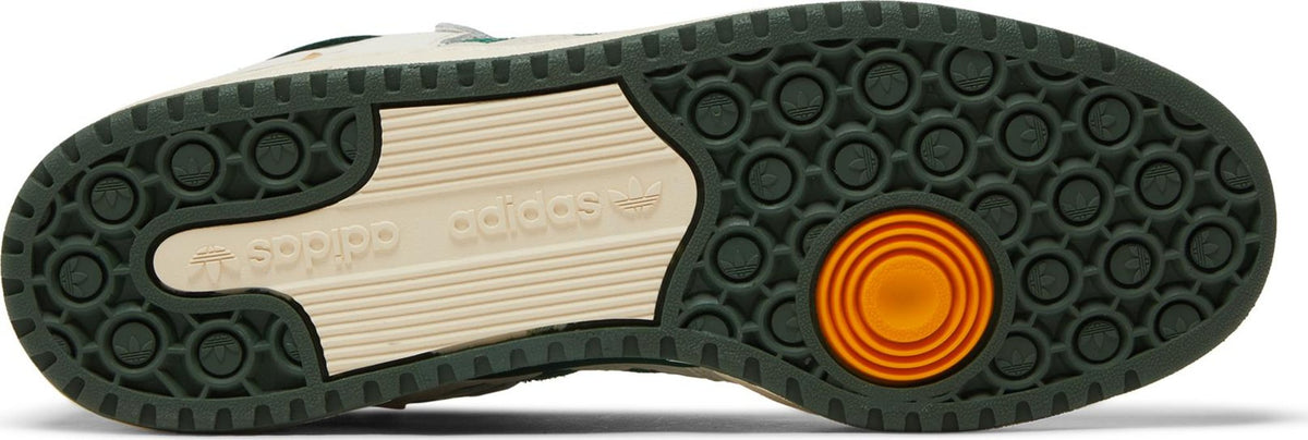adidas Men's Forum 84 'Off White Dark Green' Sneakers