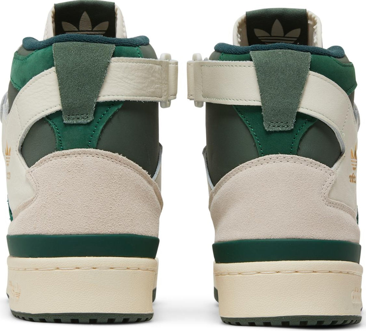 adidas Men's Forum 84 'Off White Dark Green' Sneakers