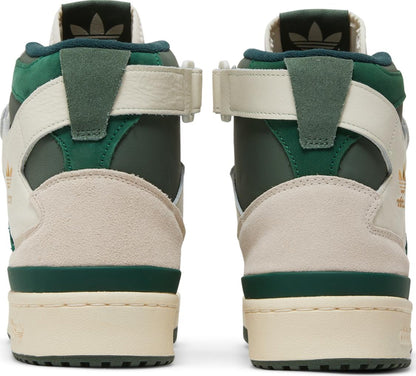 adidas Men's Forum 84 'Off White Dark Green' Sneakers