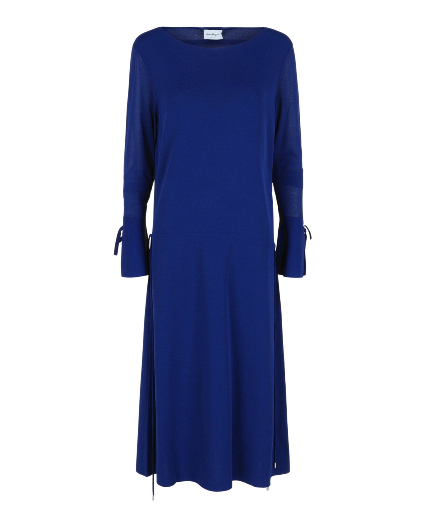 Ferragamo Long-Sleeved Midi Dress