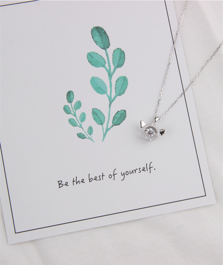 925 Sterling Silver Minimalist All-Match Necklace | Elegant Everyday Box Chain Pendant Necklace | Korean Style Fine Jewelry for Women