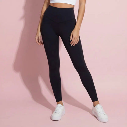 Anna-Kaci Active Women's Seamless High Waist Compression Leggings with Smooth Sculpting Fit and Stretch Fabric