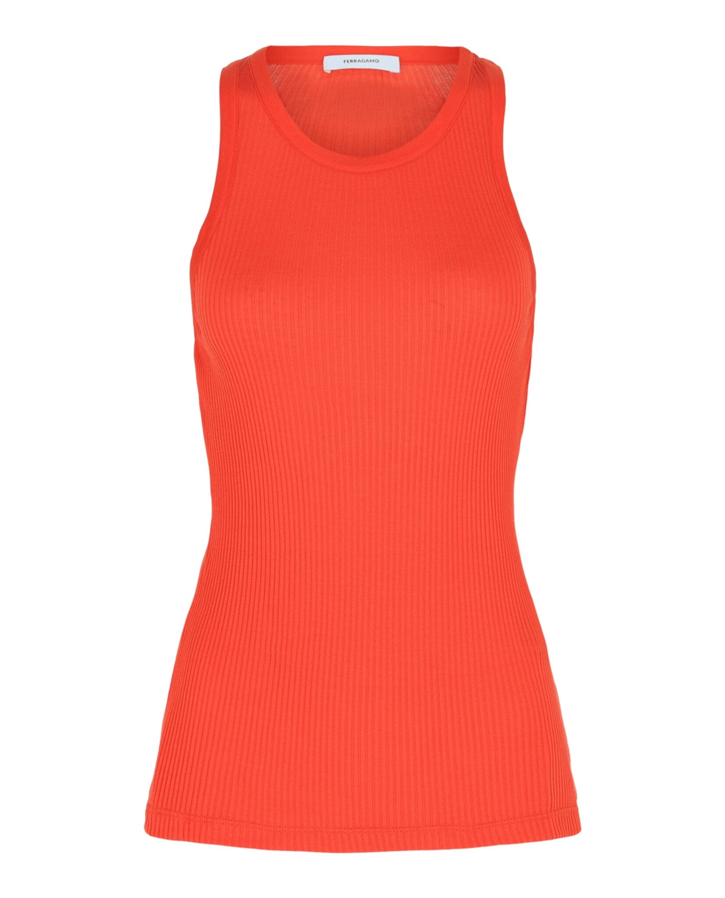 Ferragamo Ribbed Tank Top