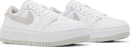 Air Jordan Women's Retro 1 Elevate Low 'Neutral Grey' Sneakers