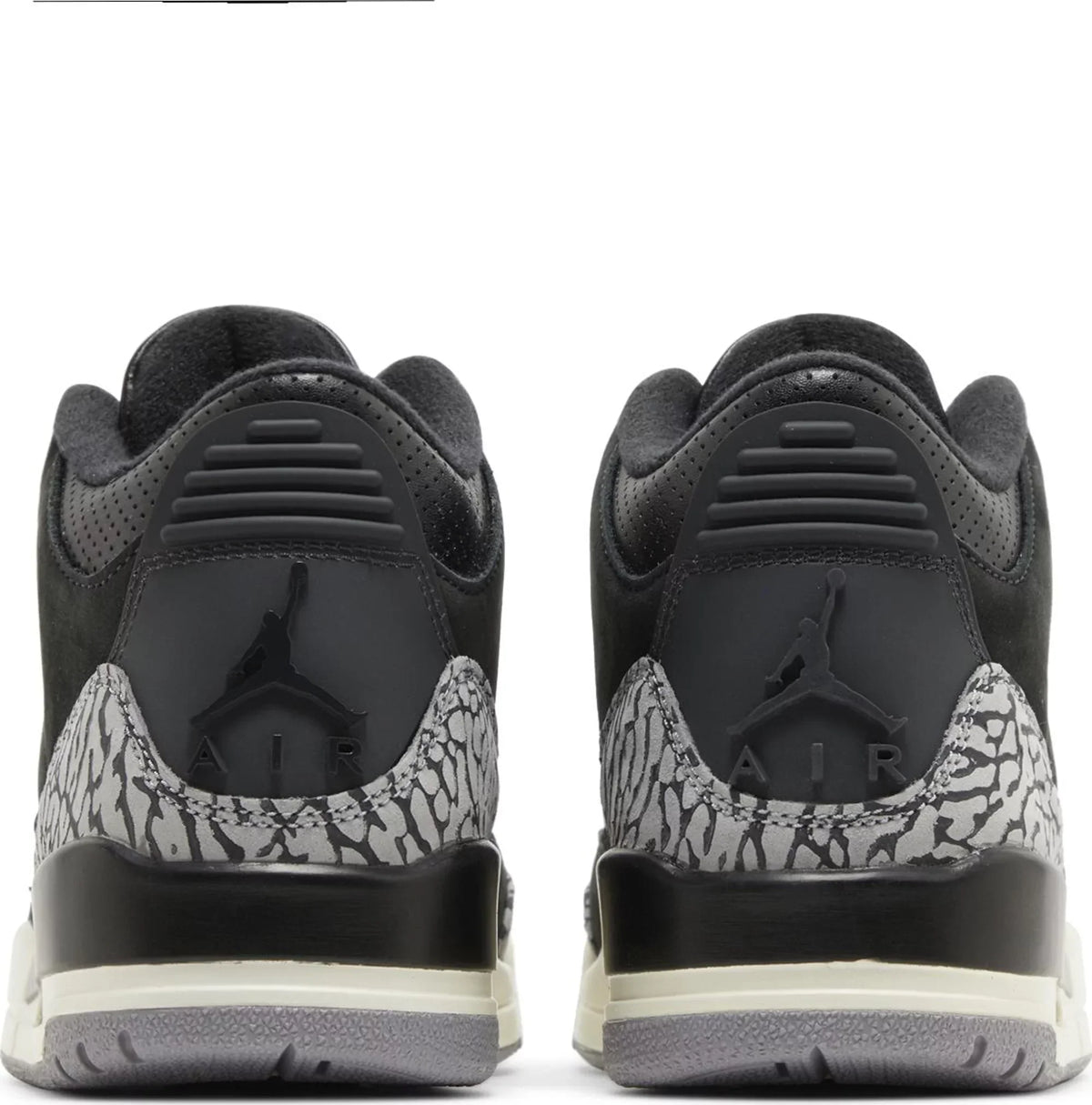 Air Jordan Women's Retro 3 "Off Noir" Sneakers