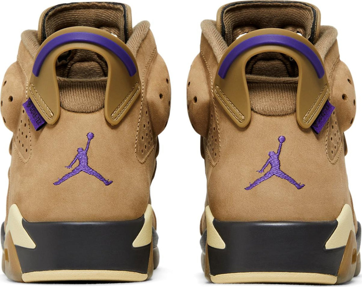 Air Jordan Women's Retro 6 'Gore-Tex Brown Kelp' W Sneakers