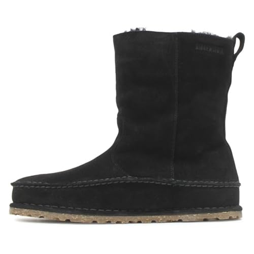 Birkenstock Fanny Teddy Fur Wedge Heels