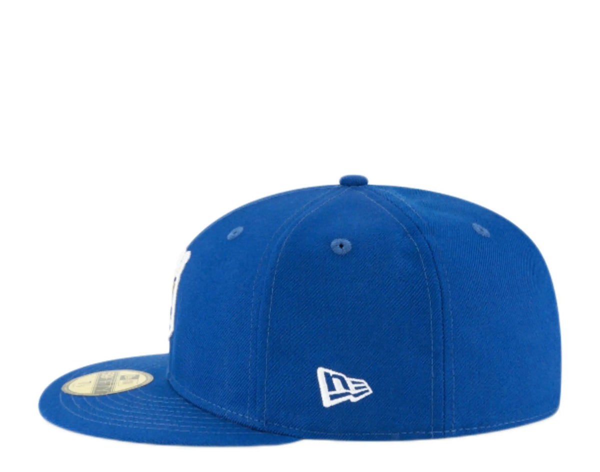 ew Era 59Fifty Kansas City Royals 1971 Cooperstown Men Fitted Hat Royal Blue