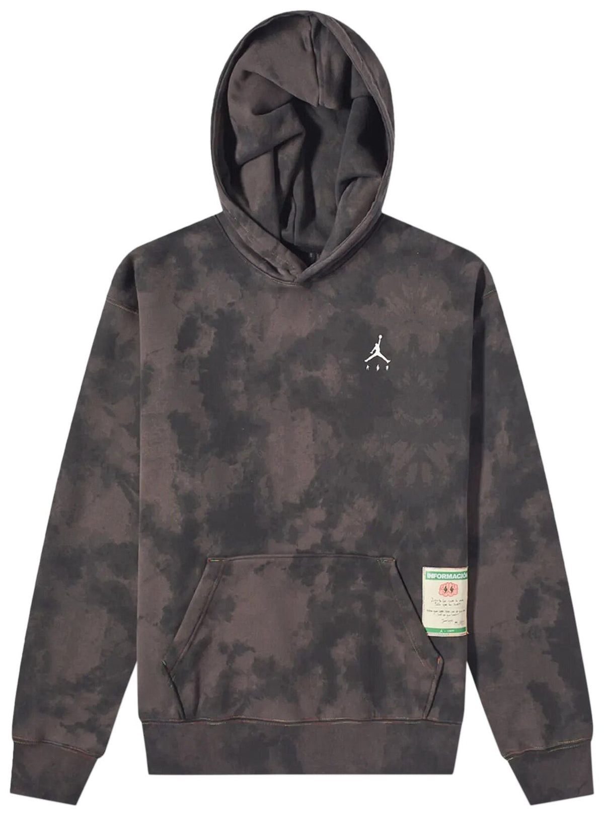 Air Jordan Men's X J Balvin Fleece Hoodie 'Flat Pewter' Sweaters