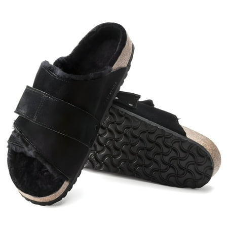 Birkenstock Kyoto Shearling Suede Leather