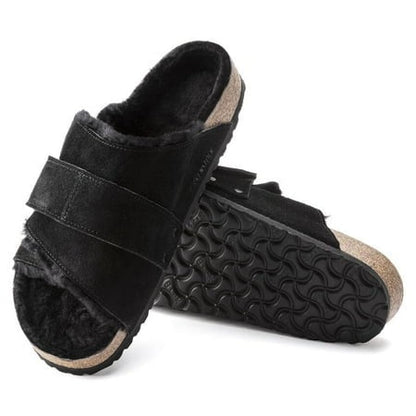 Birkenstock Arizona Big Buckle Nubuck Leather Sandals Narrow