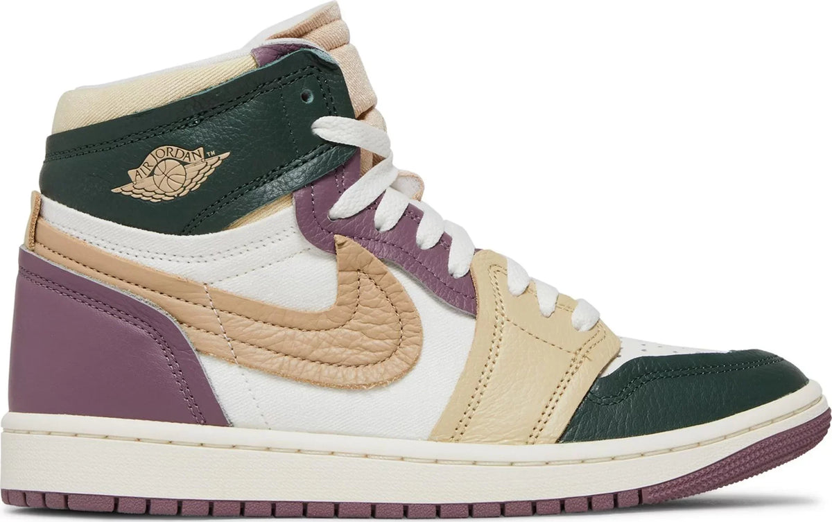 Air Jordan Women's Retro 1 Mm High 'Galactic Jade' Sneakers