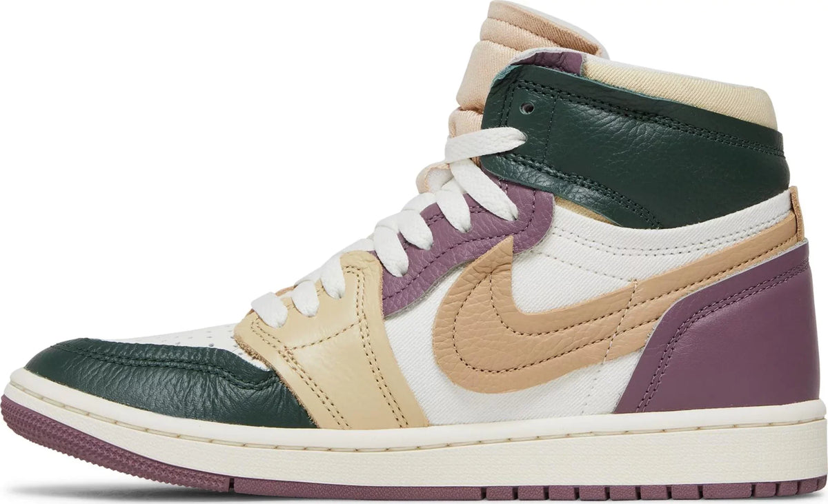 Air Jordan Women's Retro 1 Mm High 'Galactic Jade' Sneakers