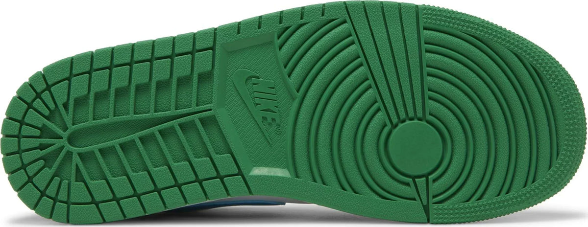 Air Jordan Women's Retro 1 Low 'Lucky Green Aquatone' Sneakers