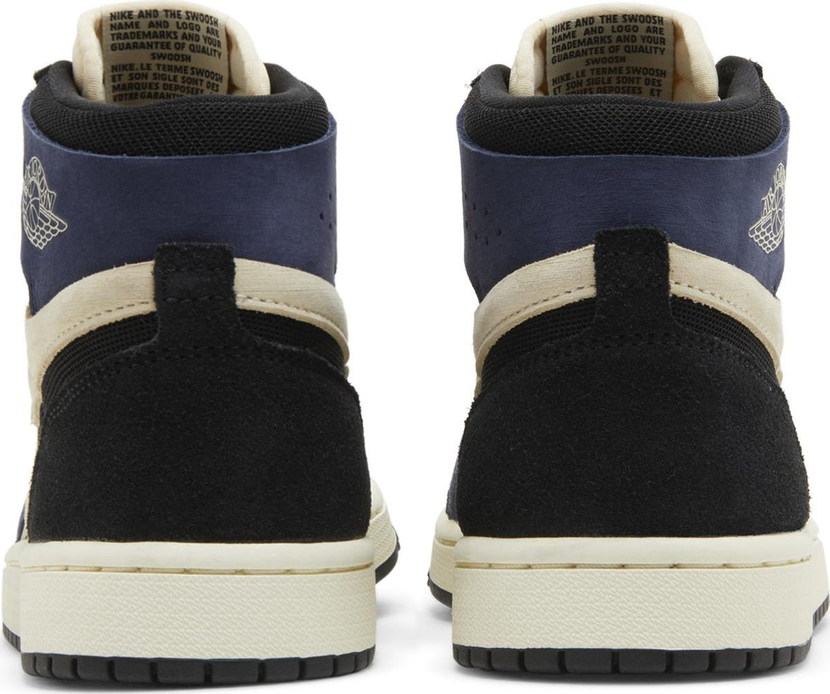 Air Jordan Women's Retro 1 High Zoom Air Cmft 2 'Muslin Blackened Blue'