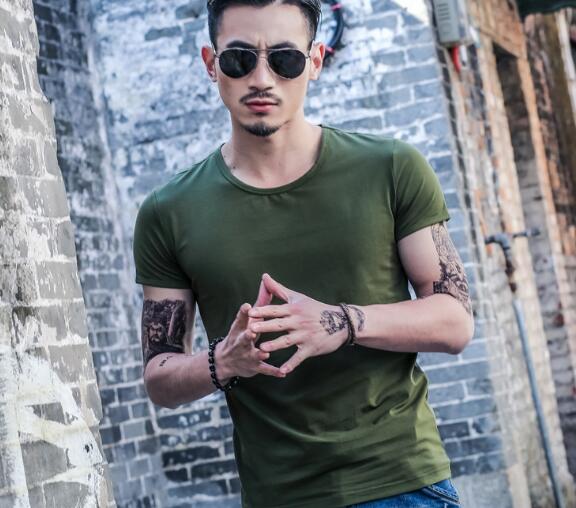 Men’s Premium Summer T-Shirt | Lightweight Breathable Cotton-Blend Tee | High-Sense Minimalist Short Sleeve Top | Trendy Casual Men’s Summer Clothes | 2026 High-Fashion Urban Basic T-Shirt