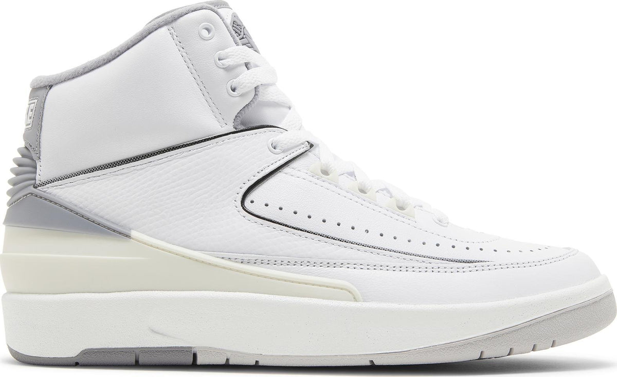 Air Jordan Grade School Retro 2 'Cement Grey Gs' Sneakers