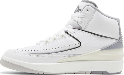 Air Jordan Grade School Retro 2 'Cement Grey Gs' Sneakers