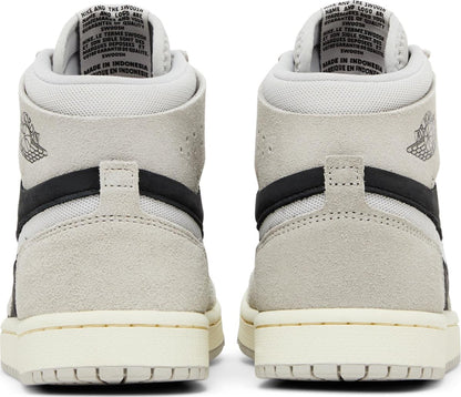 Air Jordan Women's Retro 1 High Zoom Air Cmft 2 'Light Iron Ore' Sneakers