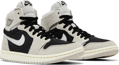 Air Jordan Women's Retro 1 High Zoom Air Cmft 2 'Light Iron Ore' Sneakers