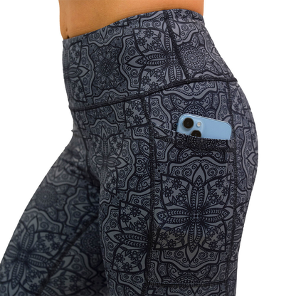 Constantly Varied Gear Zentangle Leggings