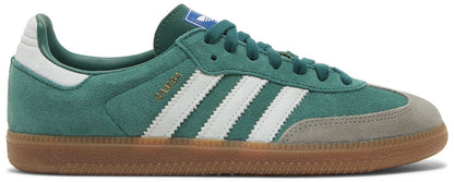 adidas Men's Samba Og' Collegiate Green Gum Grey Toe' Sneakers
