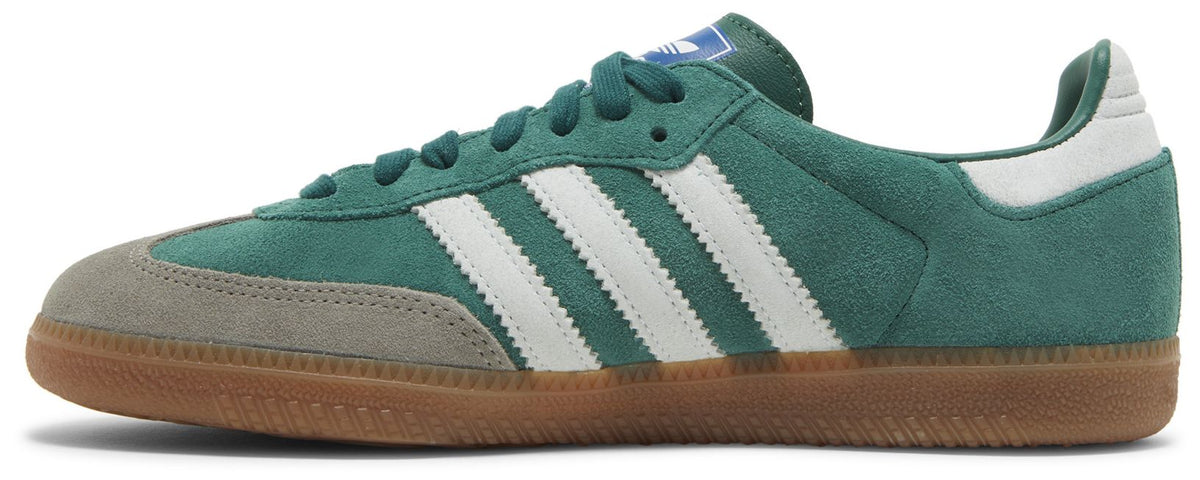 adidas Men's Samba Og' Collegiate Green Gum Grey Toe' Sneakers