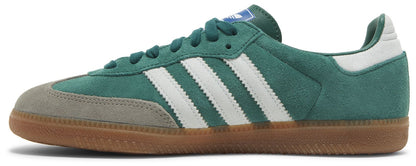 adidas Men's Samba Og' Collegiate Green Gum Grey Toe' Sneakers