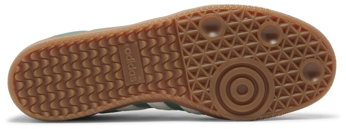 adidas Men's Samba Og' Collegiate Green Gum Grey Toe' Sneakers