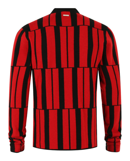 Ferragamo Cashmere Geometric Pattern Sweater