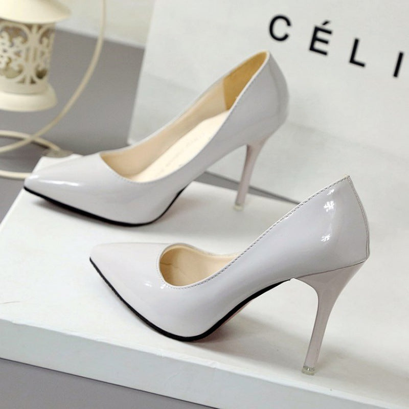 Women’s Nude High-Heeled Shoes | High-Sense Pointed-Toe Skin-Tone Heels | Trendy Minimalist Professional Nude Pumps | Luxury-Label Statuesque Party Stilettos | 2026 High-Fashion Radiant Evening Footwear
