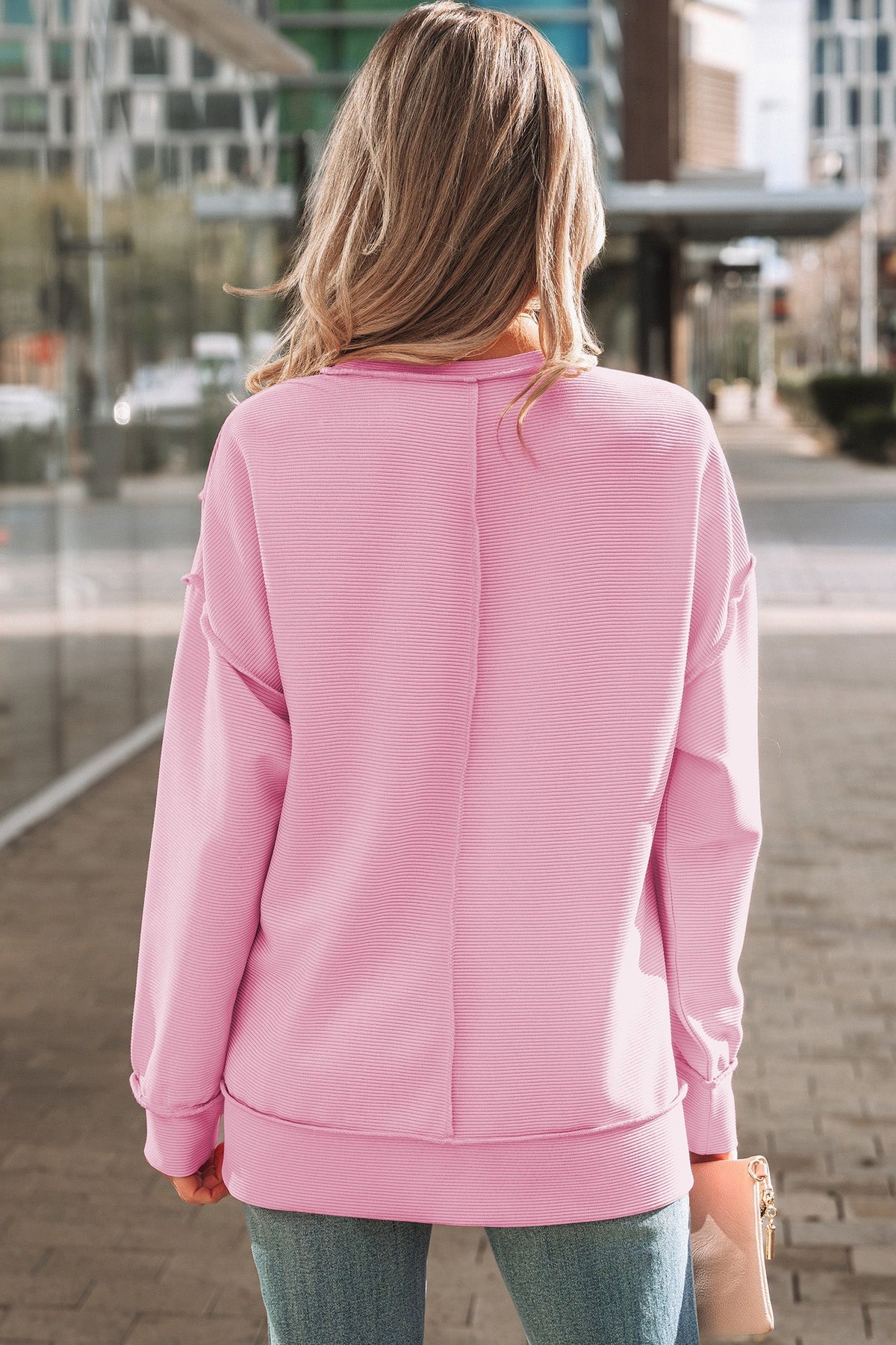 Threaded Pear Liv Drop Shoulder Baggy Pullover