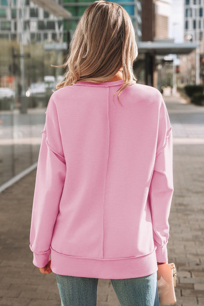 Threaded Pear Liv Drop Shoulder Baggy Pullover