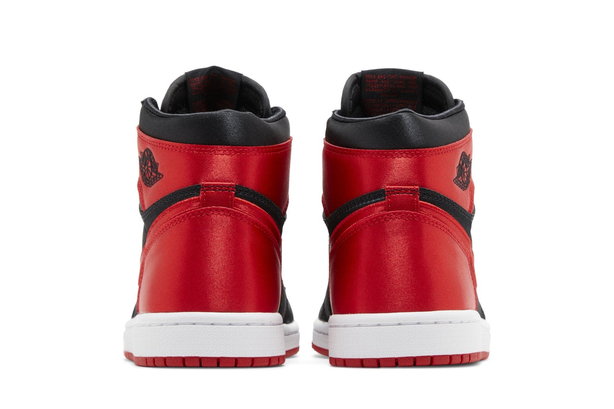 Air Jordan Women's Retro 1 High Og 'Satin Bred ' W Sneakers