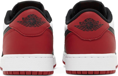 Air Jordan Grade School Retro 1 Low Og 'Black Toe 2023 Gs' Sneakers