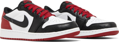Air Jordan Grade School Retro 1 Low Og 'Black Toe 2023 Gs' Sneakers