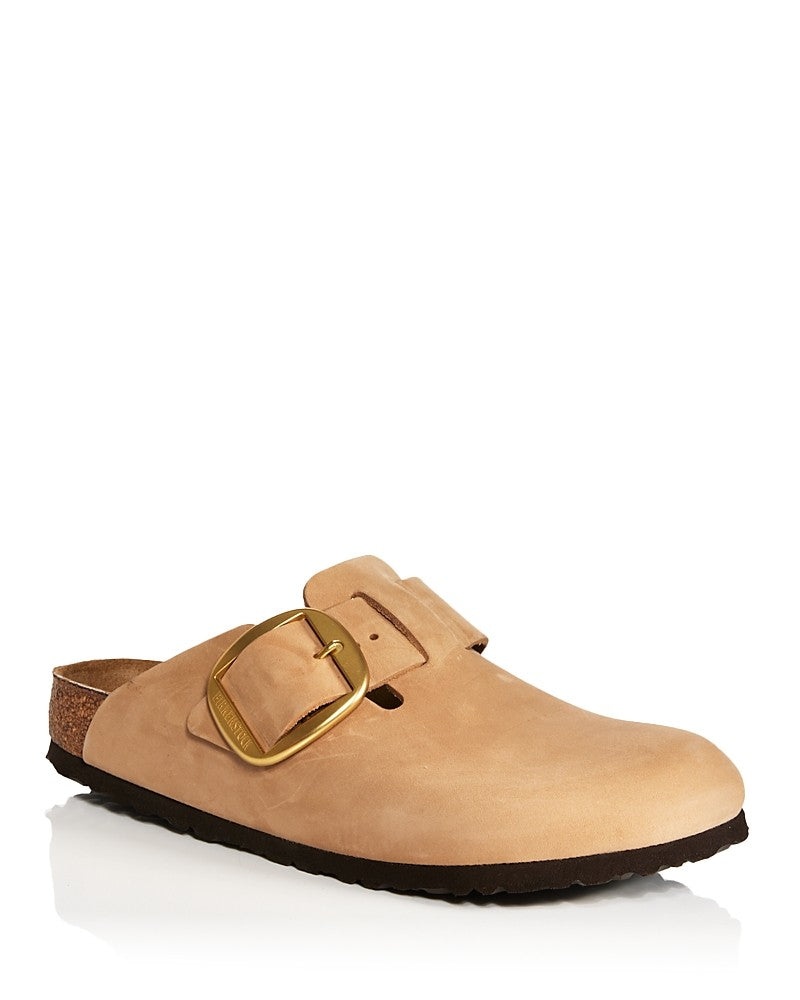 Birkenstock Boston Big Buckle Nubuck Leather
