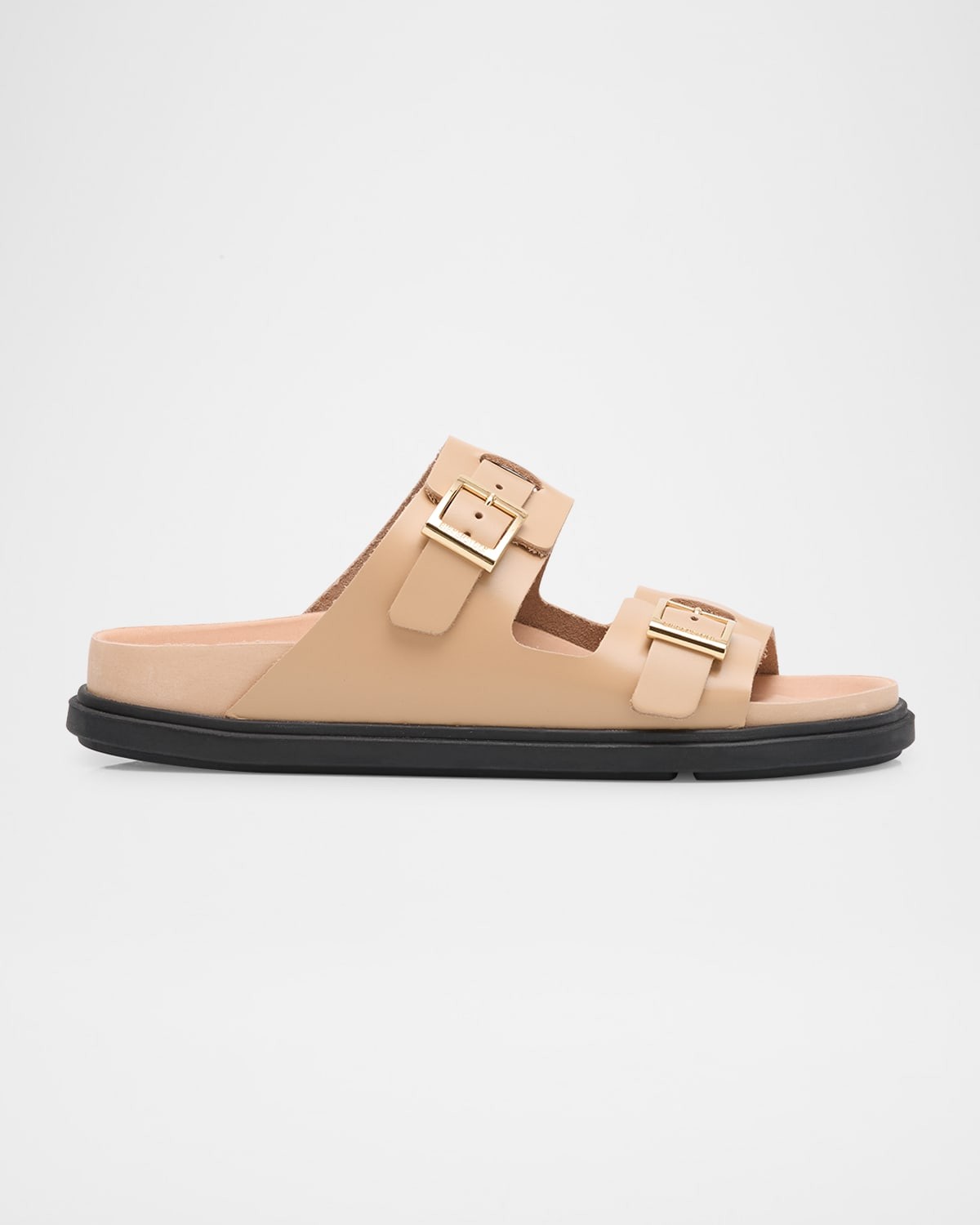 Birkenstock Unisex St Barhts Natural Leather Esquisit New Beige