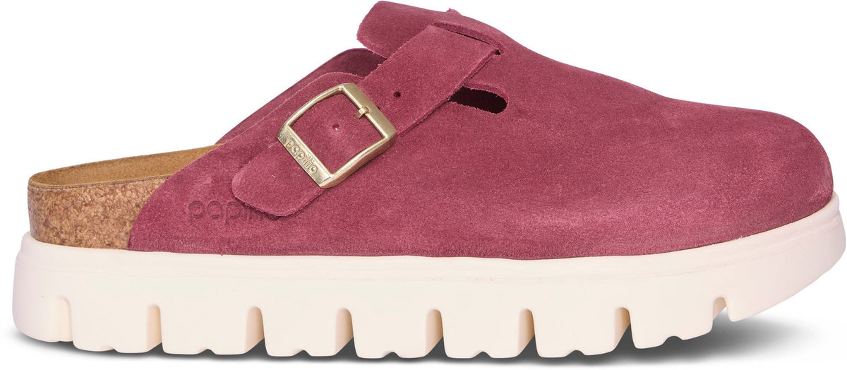 Birkenstock Boston Chunky Suede Leather Clogs