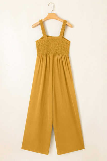 Threaded Pear Rebecca Sleeveless Wide Leg Jumpsuit