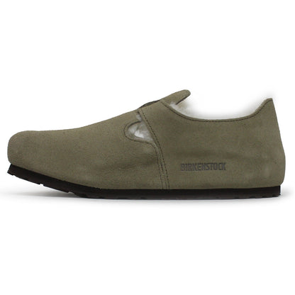 Birkenstock Arizona Shearling Suede Leather Sandals Regular