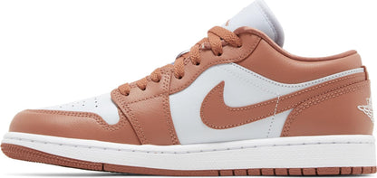 Air Jordan Men's Retro 1 Low 'Sky J Orange' Sneakers