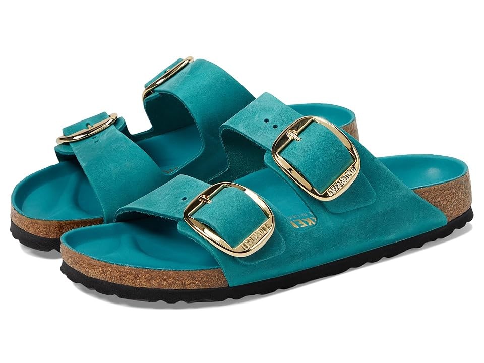 Birkenstock Arizona Big Buckle Natural Leather Oiled Sandals